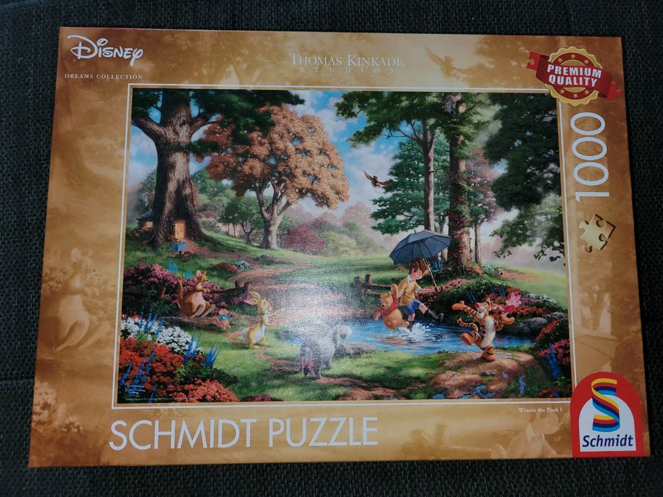 Thomas Kinkade 1000Teile Puzzle Disney Winnie the Pooh in Berlin