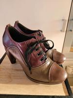 Stiefeletten högl 37,5 Absatz Leder braun Baden-Württemberg - Göppingen Vorschau