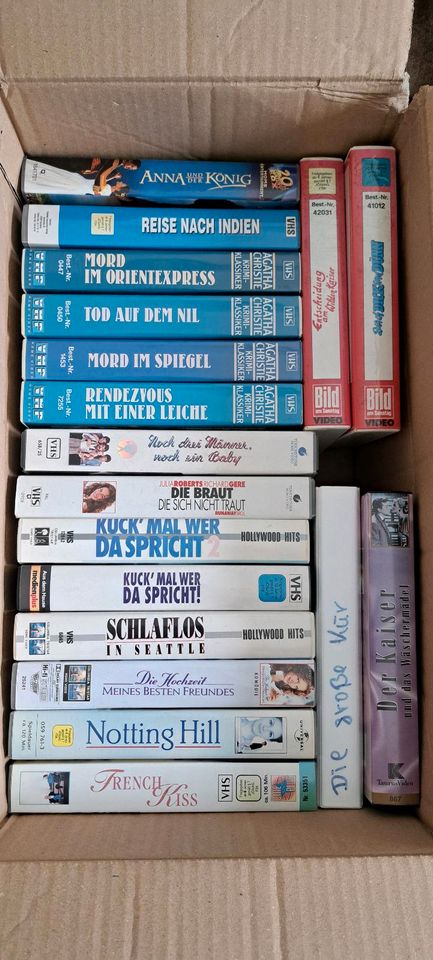 Alte VHS Kassetten in Wuppertal