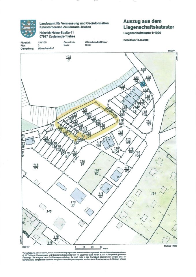 Mit Förderung! Grundstück mit KfW-40-Modulhaus in Wünschendorf an der Elster in Wünschendorf