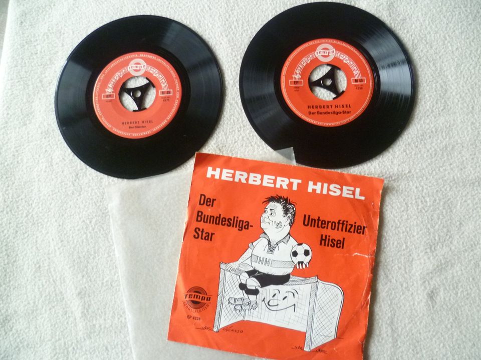 Herbert Hisel - 2 Stk. 7" Vinyl Schallplatten EP / Tempo in  Nordrhein-Westfalen - Kreuztal | eBay Kleinanzeigen ist jetzt Kleinanzeigen