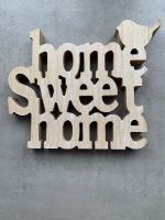 Deko Schriftzug Home Sweet Home aus Holz Baden-Württemberg - Lenningen Vorschau