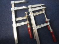 4 X Ideal Schraubzwingen 140 x 34 x 9 gebraucht Schleswig-Holstein - Kiel Vorschau