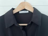 Wie NEU! Traum Hemdblusenkleid, Kleid, ITALY, Schwarz, M München - Allach-Untermenzing Vorschau