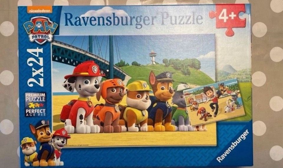 Ravensburger Paw Patrol Puzzle 2x24 Teile neuwertig in Peine