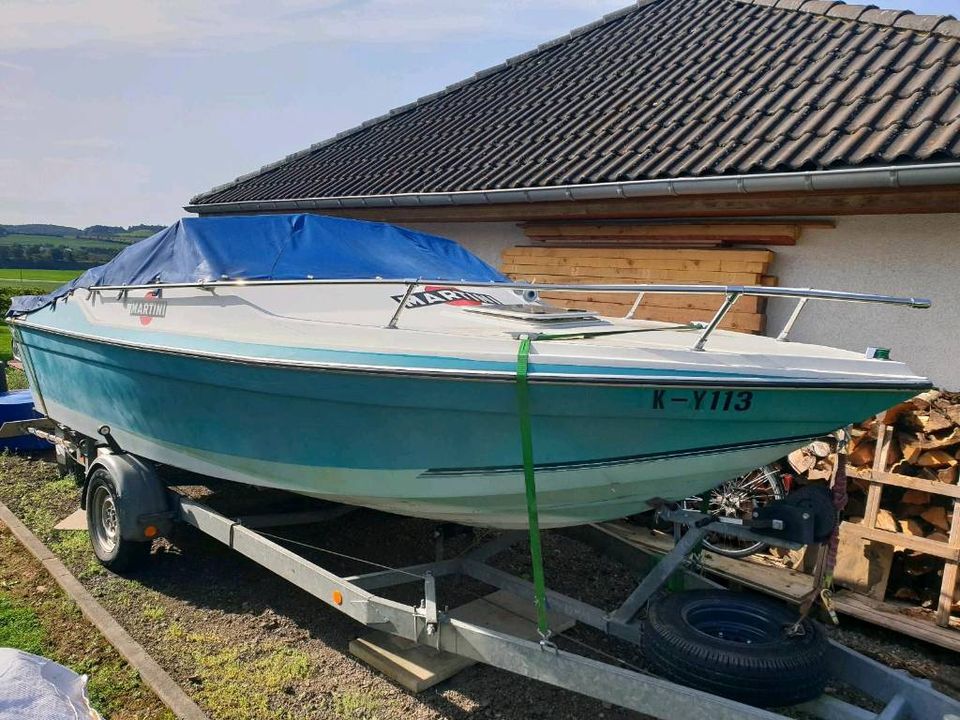 Sportboot " Martini " in Birgel