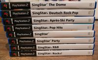 8 Sing Star PS 2 Spiele!! Sehr günstig zu verkaufen Niedersachsen - Cuxhaven Vorschau
