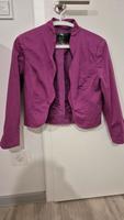 Blazer Jacke bpc Bonprix Baumwolle lila M/38 wie neu Dresden - Wilsdruffer Vorstadt/Seevorstadt-West Vorschau