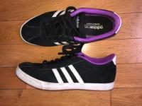 Adidas Sneakers 39 schwarz lila Velours Turnschuhe Sportschuhe Berlin - Lichterfelde Vorschau