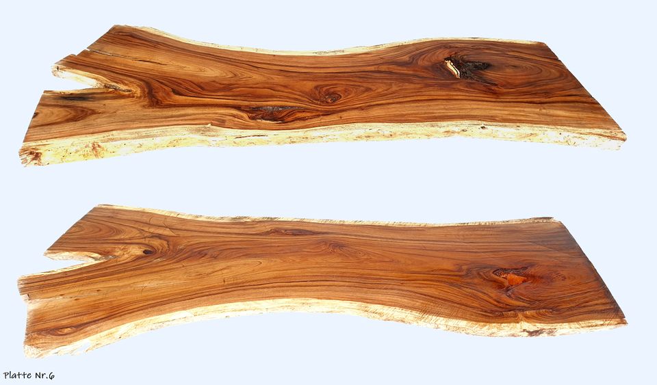 Holzplatte aus Tropenholz - Massivholz Platte Tischplatte Holz in Meerane