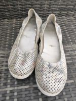 Schuhe, Ballerinas in silber, Gr. 39, Tamaris Bayern - Nittendorf  Vorschau