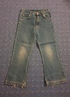 Schlichte stonewashed Jeans mit breitem Bein Größe 134 Bremen - Vegesack Vorschau