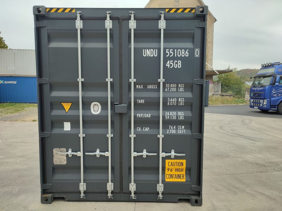 ✅ 40 FUß High Cube Pallet Wide  Seecontainer✅ 3200€ netto in Würzburg