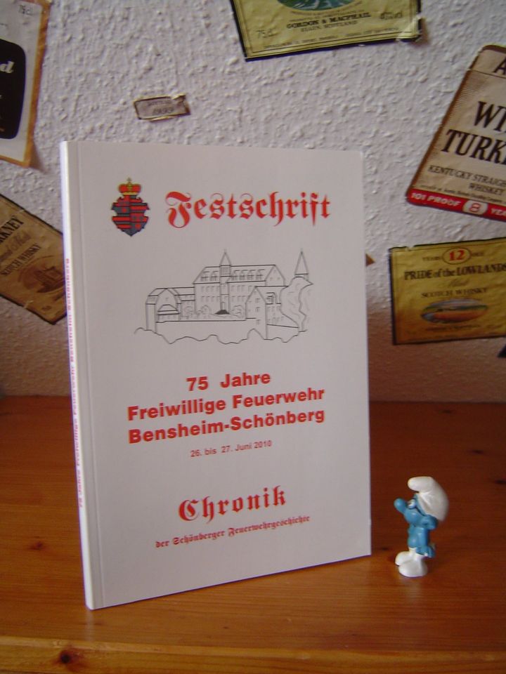 75 Jahre Freiwillige Feuerwehr Bensheim-Schönberg - Festschrift in Heidelberg