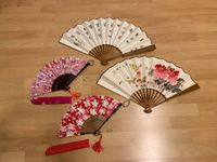 Fächer faltbar, Japan China Karneval Geisha Sommer Urlaub Düsseldorf - Benrath Vorschau
