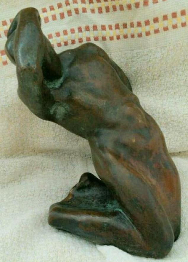 BRONZEFIGUR - MÄNNLICHER AKT in Siegburg