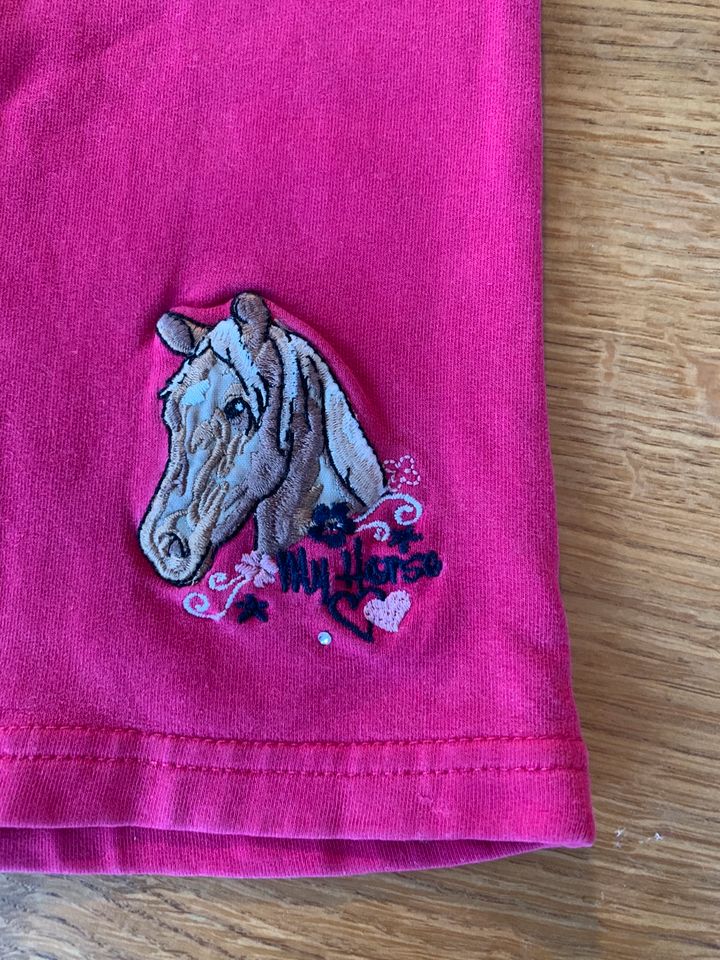 Salt and Pepper leggings lange Hose pink Pferd 98 in Wangen