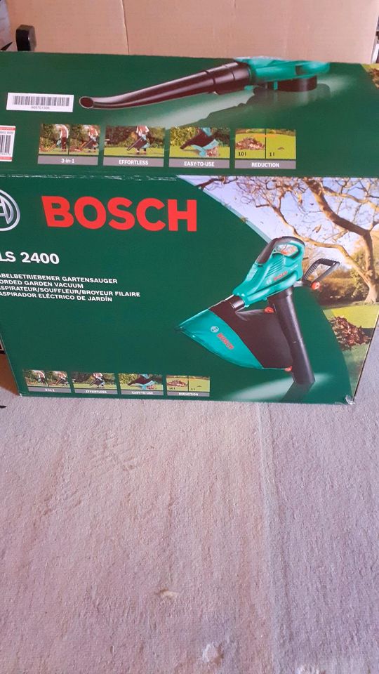 Laubsauger von Bosch ALS 2400 neuwertig in Nüsttal