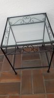 Beistell Tisch, viereckig mit Glasplatte Bayern - Murnau am Staffelsee Vorschau