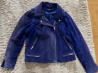 Bikerjacke in Wildleder Nordrhein-Westfalen - Dormagen Vorschau