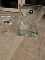 Set Leonardo Vase und Schale handmade aus dickem Glas Pankow - Weissensee Vorschau