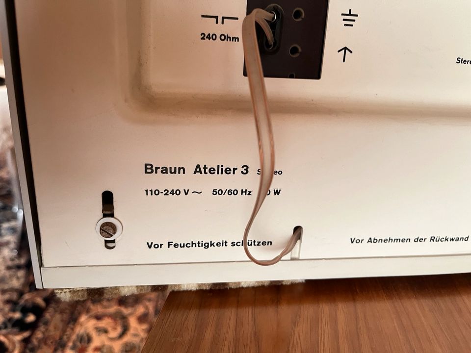 Braun Atelier 3 Radio Plattenspieler in Haßloch