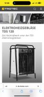 NEU: 3x Trotec Elektro Heizgerät 30 KW TDS 120 Rheinland-Pfalz - Obermoschel Vorschau