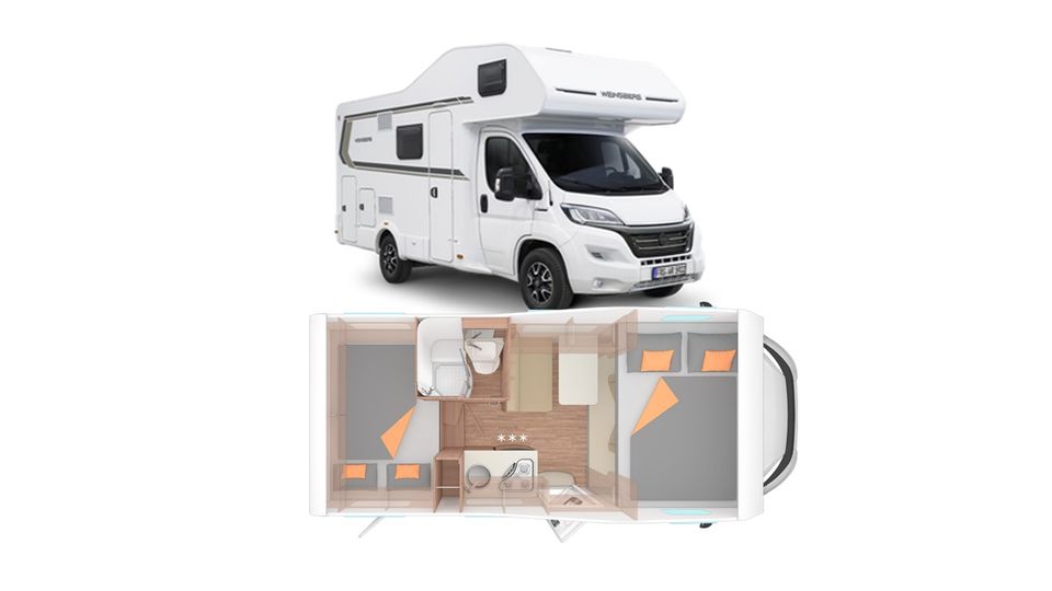 Wohnmobil mieten | Weinsberg CaraHome | Alkoven | bis 4 Personen in Frankfurt am Main