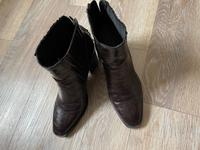Zara Boots Krokooptik Gr.39 braun top Zustand Sachsen-Anhalt - Weißenfels Vorschau