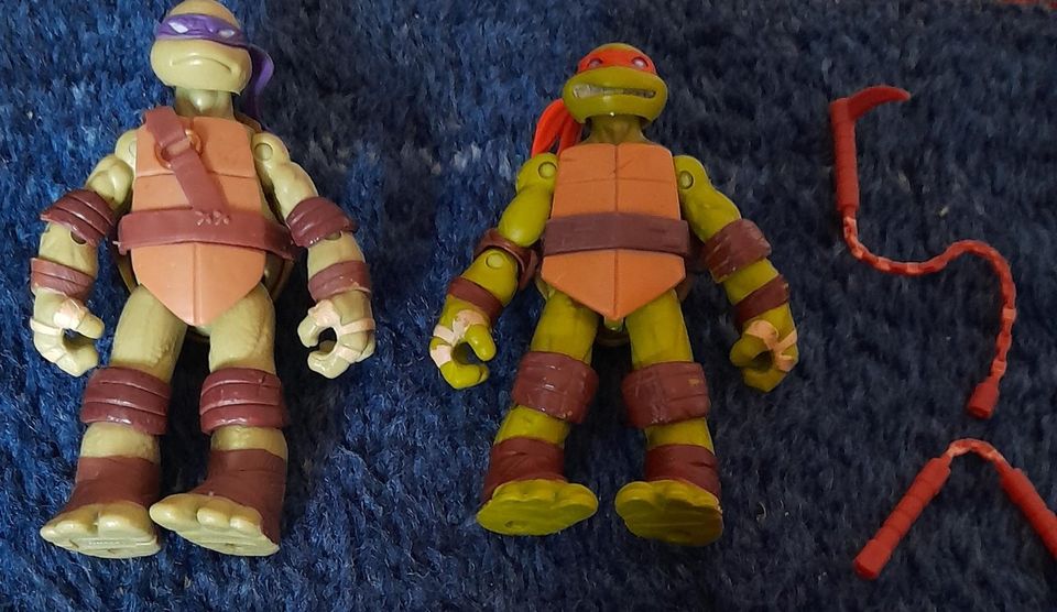 Ninja turtles Action Figuren Dornatello & Michelangelo in Bremen