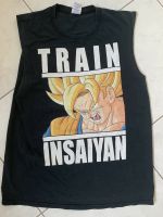 Gym Tank Top T-Shirt Fitness DragonBallZ Train Insaiyan Gr. L Baden-Württemberg - Blaubeuren Vorschau