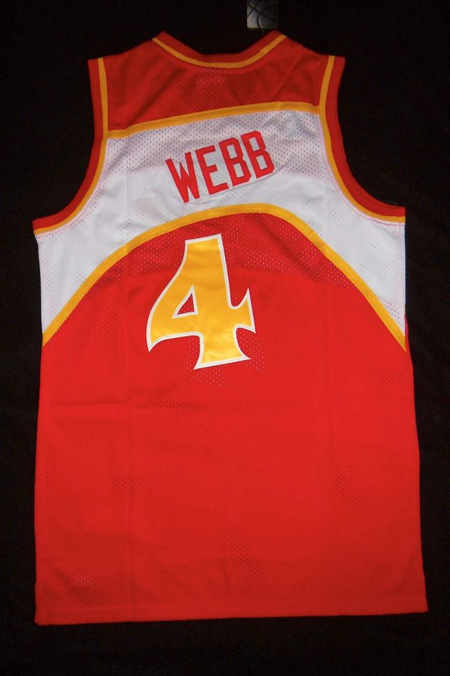 Spud Webb Atlanta Hawks Trikot Rot in Köln