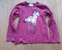 Langarmshirt Größe 128 topolino Einhorn pink Oberteil shirt Bayern - Olching Vorschau