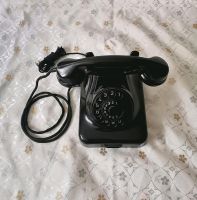 R&B Vintage Bakalit Telefon Wählscheibentelefon schwarz 50er Wandsbek - Hamburg Tonndorf Vorschau