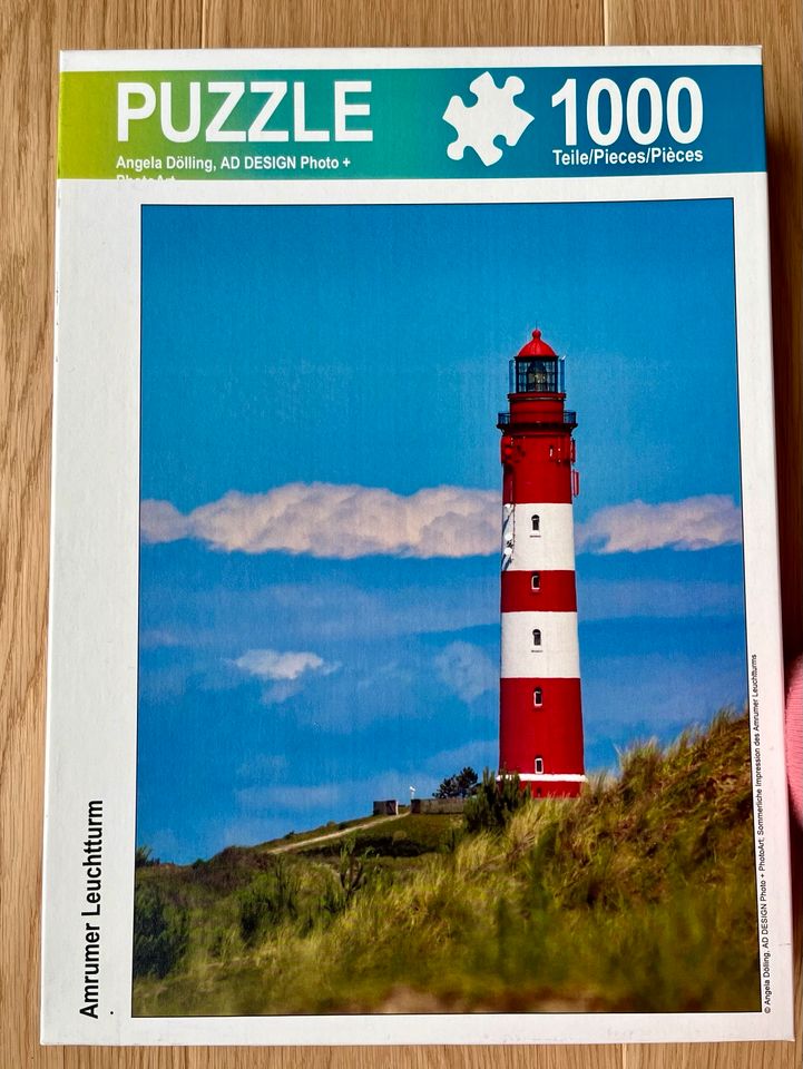 Amrum Leuchtturm Puzzle Nordsee 1000 Teile in Baunatal