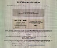 Sony Alpha 6000/2205 Auslösungen Kr. Dachau - Markt Indersdorf Vorschau