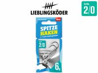 LIEBLINGSKÖDER Spitze Haken Gr. 2/0 6-20 g Jigkopf Zander/Barsch Blumenthal - Farge Vorschau
