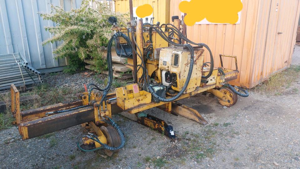 Gleisbau Stumec Geismar Robel Schienenumsetzgerät in Gummersbach