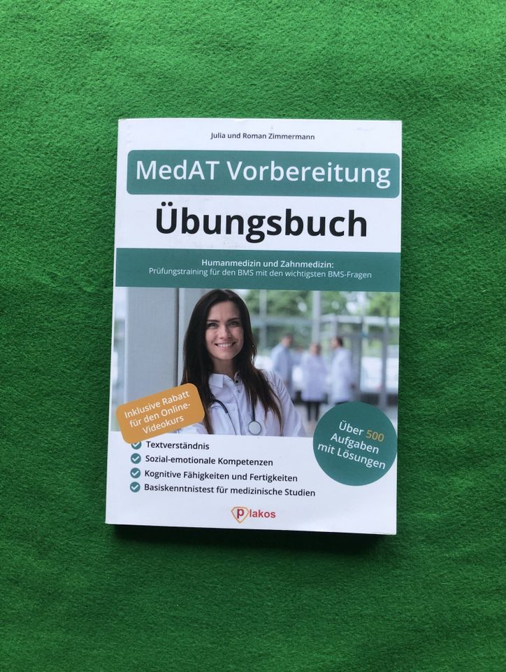 MedAT Vorbereitung, Übungsbuch, Medizinaufnahmetest Österreich in Himmelpforten