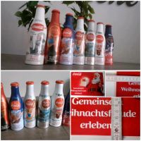 Coca-Cola Sammelflaschen und Metallschild Dithmarschen - Lunden Vorschau