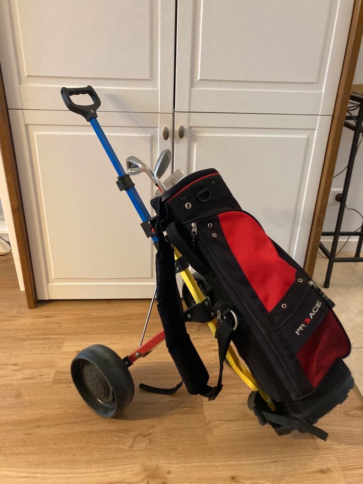 Kinder Golfbag+Trolley in Berlin