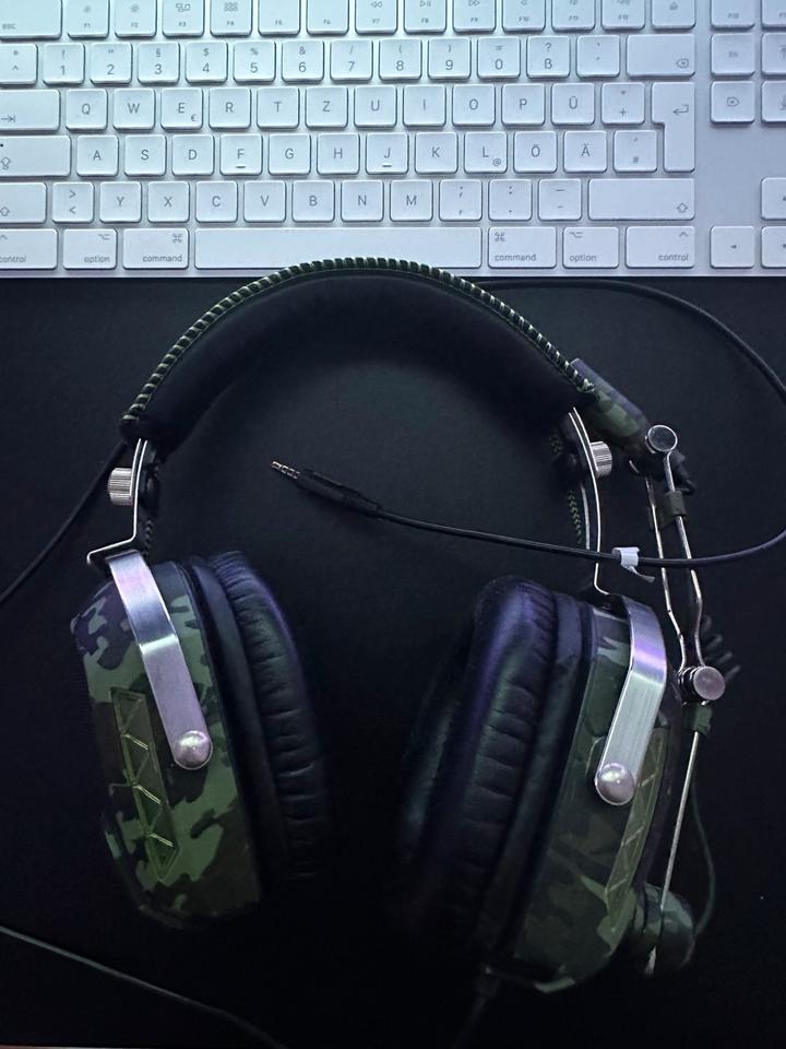 Over-Ear Headset mit Mikrofon – AUX-Anschluss für PS4 / PS5 / PC in Hamburg