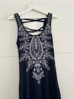 Maxikleid Sommer Ethno Muster Rückenausschnitt Schlitz Grösse S Frankfurt am Main - Innenstadt Vorschau