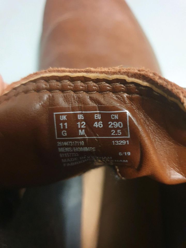 Clarks Boots / Stiefel Größe 46 in Frankfurt am Main