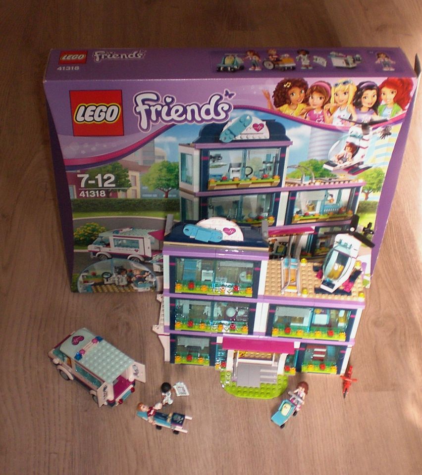 ღ♥ Lego Friends 41318 Heartlake City Krankenhaus OVP Anleitung ♥ღ in Lübben