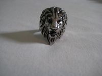 Großer Löwe Ring - Lion of Judah Ring - Roots Rasta Reggae - Neu Hessen - Volkmarsen Vorschau