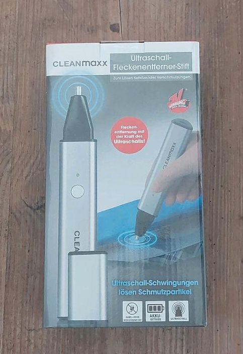 CLEANmaxx Ultraschall-Fleckentferner-Stift in Sachsen - Lichtenstein |  Weitere Haushaltsgeräte gebraucht kaufen | eBay Kleinanzeigen ist jetzt  Kleinanzeigen