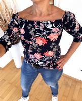 Vero Moda Tunika Bluse dunkelblau Flower Gr.S ~Neu Bayern - Poing Vorschau