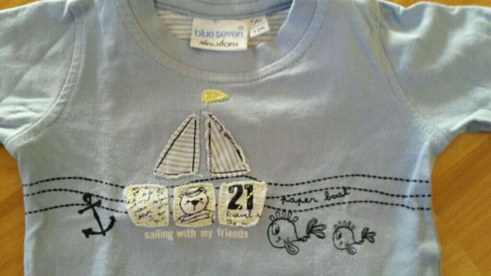 Baby Langarmshirt von BLUE SEVEN (Gr. 56) in Braunfels