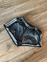 Stoffhose / Sporthose von Adidas mit Muster in schwarz / weiß Bayern - Frensdorf Vorschau